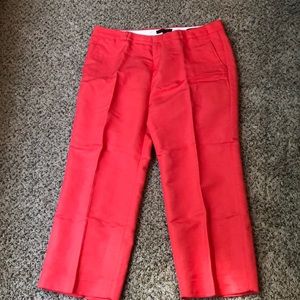 Logan fit Crop Linen pants